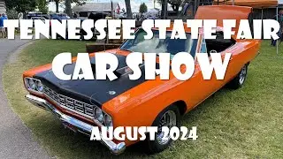 CAR SHOW – 2024 Tennessee State Fair Car Show - Lebanon, TN - August 2024 - Hot Rods & Classic Cars