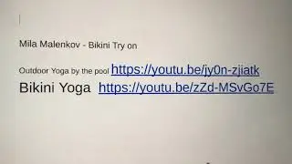 Взгляните и посмотрите, что вы думаете. Мила Маленкова присоединилась к ним в красном купальнике