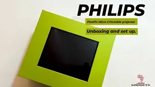 Unboxing And How To Set Up The Philips PicoPix Micro 2 Projector