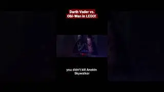 You didn't k1ll Anakin Skywalker.. I did.🥶🥺 #shorts #short #darthvader #starwars #lego