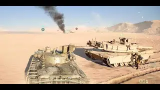 Battlefield 2042 | Battlefield 3 Remastered | BMP-2M VS Abrams Tanks | 4K