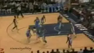 Vince Carter 3 dunks on Denver Nuggets