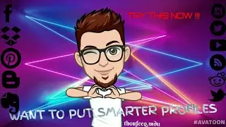 How To  Create Cartoon Pictures |  For Smart Profile 📷