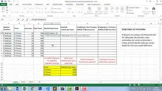 Excell'de mantıksal, arama ve başvuru, diğer formüller