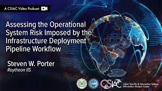CSIAC Podcast - Assessing the Operational Risk Imposed by the Infrastructure Deployment Pipeline