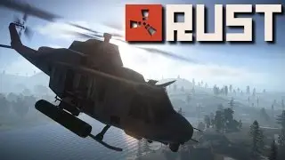 RUST RUSSIA 4 - СОЛО СБИТИЕ ВЕРТОЛЕТА/ DESTRUCTION OF THE HELICOPTER BY ONESELF