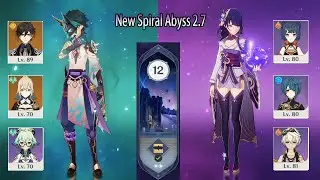 New 2.7 Abyss - Xiao & Raiden National Spiral Abyss Floor 12 - Genshin Impact