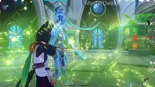 Элемент Дендро против Щита Вестника Бездны Genshin Impact 3 0