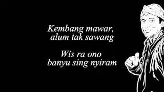 Didi Kempot Munajat Tresno Lyric