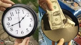 DIY Super Simple Wall Clock Safe - 2$ Project
