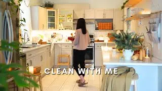 ✨How To Create a Cozy Kitchen | Cleaning, Baking and Cooking With Me 🍰