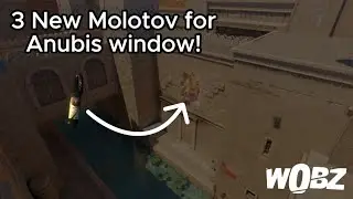 3 New Molotov for Anubis WINDOW! - CS2