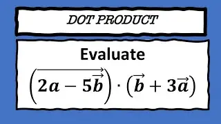 Dot Product Example