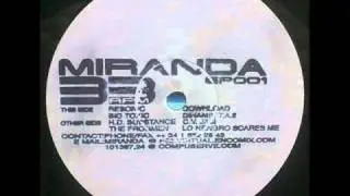 The Frogmen  -  Lo Nengro Scares Me  (Miranda EP001)