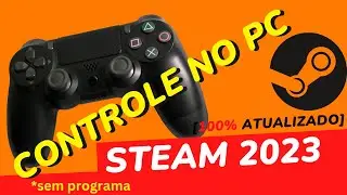 controle de ps4 no PC [STEAM 2023] -[100%ATUALIZADO]