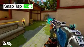 usei o Snap Tap pela primeira vez (VALORANT)