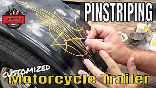 Transforming A Motorcycle Trailer With Pinstriping