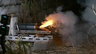 Rocket engine test and data collection