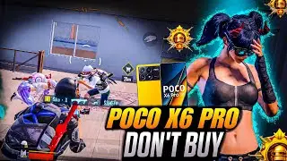 SOLO 🆚 SQUAD AGGRESSIVE CLUTCHES POCO X6 PRO BGMI TEST/ 2024