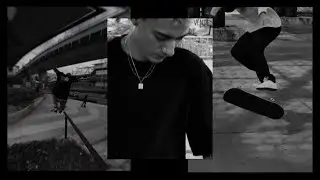 JuanDiazsk8 patinando y de fondo una canción de YSY A