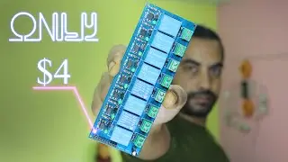 how to make 8 channel relay switch module at home