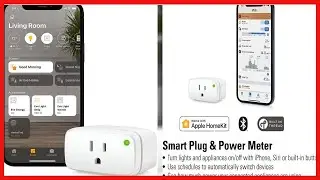 Eve Energy - Apple HomeKit Smart Home, Smart Plug & Power Meter with Built-in Schedules