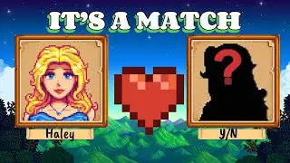 Swiping left or right on the Stardew Valley marriage candidates (based on first impressions)