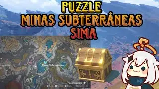 Puzzle en las minas subterráneas de Sima | Cofre valioso | Guía | Genshin Impact