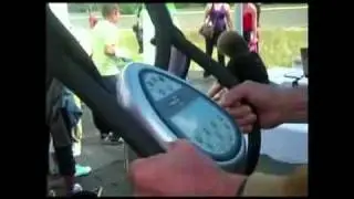 Power Plate beim Family Day in der Allianz Arena