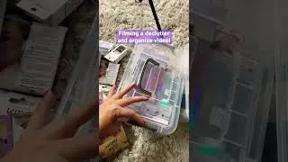Declutter/Organize Video Coming!