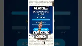 We did it! Stop Killing Games!!!! 