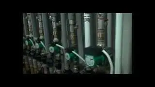 Работа теплового насоса 70 кВт тепловой мощьности