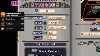 EtG Speedrun Turbo Rainbow Any% (03:23) [WR]