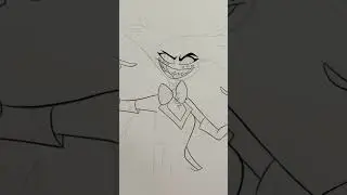 Angel Dust fanart Speedpaint #hazbinhotel #angeldusthazbinhotel #angeldust #speedpaint #fanart