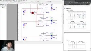 LOGICS LAB 7 MASTER SLAVE JK FLIP FLOP