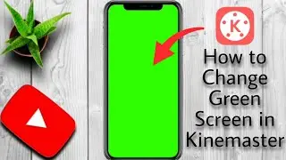 How to Change Mobile Green Screen In Kinemaster | Kinemaster tutorial