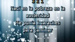 El Austero - Los Alegres Del Barranco - Karaoke demo