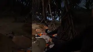 Drumming in Thailand forest. My favorite 😍 