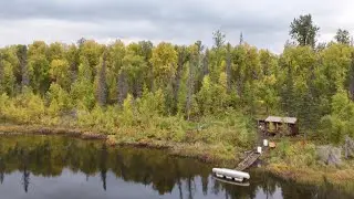 Dock Ramp Build on Remote Lake in Alaskan Wilderness
