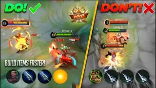CHOU BUILD FOR HIGH DAMAGE! CHOU PROPER WAY TO BUILD ITEMS + EMBLEM | GUIDE | MLBB