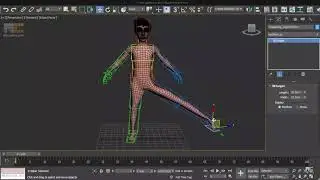 Анимация в 3ds max.CAT. Оснастка головы и рук. часть 2 из 7.