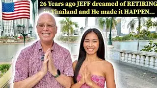 American Men Dreamed of RETIRING in Thailand 27 Years Ago & He Made it HAPPEN! 