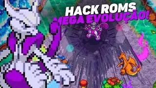 TOP 5 - MELHORES HACK ROM DE POKEMON COM MEGA EVOLUÇÃO EM 2024! (GBA)