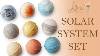 Solar system bath bomb demo