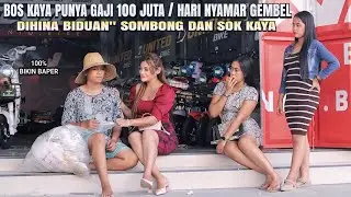 BOS KAYA PUNYA GAJI 100 JUTA PERHARI DIHINA BIDUAN