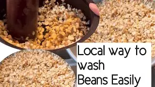 How To clean Beans 🫘 very easy and simple method