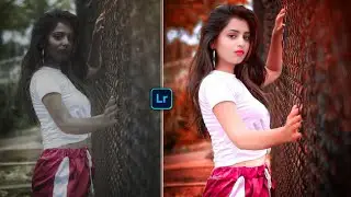 Lightroom Orange Background Colour In Mobile || Lr Lightroom