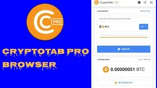 🔴CRYPTOTAB PRO BROWSER BRO..... GASSS FOR DOWNLOAD