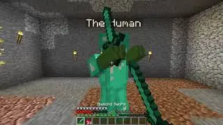 Minecraft Zombi Human Project - Item drop test