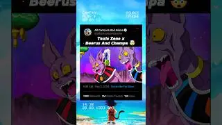 Toxic Zeno x Beerus & Champa 🤯 #dbz #goku #shorts 🔥🔥
